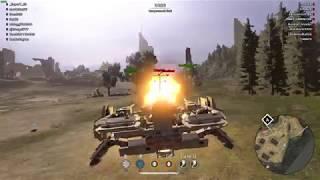 Crossout сцепка из 5 цунами!