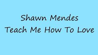 Кавер. Shawn Mendes - Teach Me How To Love