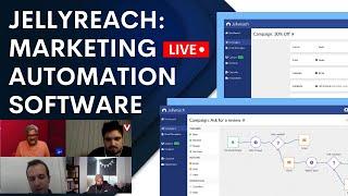 JellyReach Event: Marketing Automation Software with Nadim and Jasmin