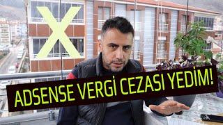 200,000 TL VERGİ CEZASI YEDİM! Youtube Google Adsense Gelirleri İçin Sizin de Kapınızı Çalacaklar