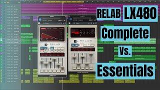 Review | Relab LX480 Complete Vs. Essentials | A - B testing the classic Lexicon 480L emulations