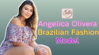 Angelica Oliveira ... | Beautiful Fashion Model | Curvy Plus Size Model | Wiki Biography