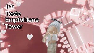 Ich teste empfohlene Tower (Part 1) @urfavhanna @angislife21 #fy#viral#roblox#tower