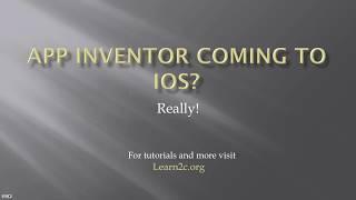 App Inventor to run on iPhones? Yes, plus Windows and Mac OS X?