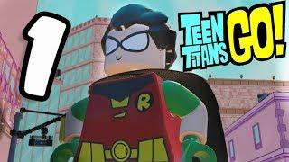 Lego Dimensions: Teen Titans Go! World Part 1 ROBIN is Awesome!