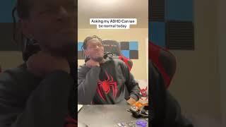 Asking my ADHD Can we be normal today #adhd #michaeljackson #adhdcheck