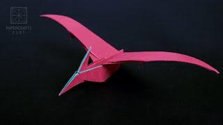 ORIGAMI FLYING DINOSAUR PTERODACTYL