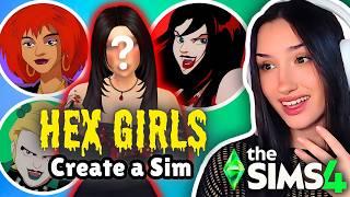 making The HEX GIRLS in The Sims 4