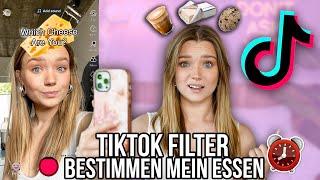 Tiktok Filter bestimmen 24h alles, was ich esse