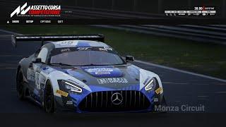 Assetto Corsa Competizione: 4K@60 / RACE SETUP AMG EVO GT3@ Monza / W SETUP & LINK