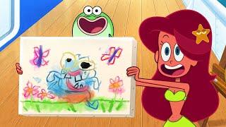 ZIG AND SHARKO | Marina, the misunderstood artist (SEASON 3) New episodes | Cartoon for kids HD