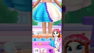 New design angela 2 outfit #youtubeshorts #choose #shorts #mytalkingangela2 #cute #pookie