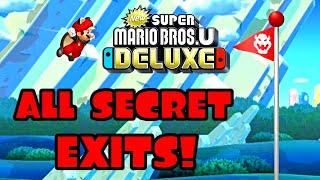 New Super Mario Bros. U (Deluxe) All Secret Exits 100%