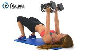 Tank Top Arms Workout - Best Upper Body Workout for Toned Arms, Shoulders & Upper Back