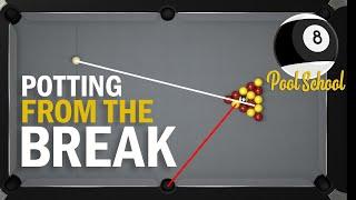 Potting From The Break | Pool Tutorial | Pool School