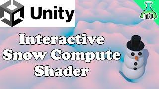 Unity URP Interactive Snow Compute Shader Tutorial