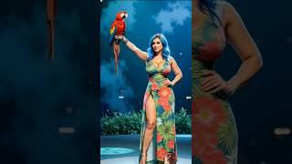 Mind-Blowing AI Bird Transformations | Must-See AI Art on AGT!  #agt