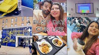 A BUSY DAY IN OUR LIFE‍🪫 | GOING BACK TO UNI | WORKING DAY| JABBUU AND JUUU