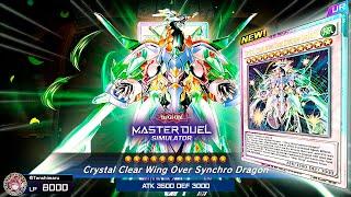 Unleashing the Power of NEW Speedroid Support Cards! | Crystal Clear Wing Over Synchro Dragon