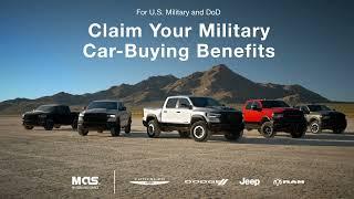 Get Military Regulated Pricing on a Brand New 2025 RAM 1500