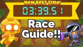 Btd6 Race #311 “Super Monkey and Pals” In 3:39.51 Easy Top 1% Guide!!