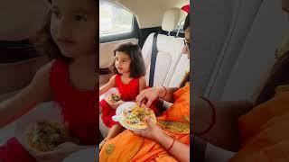 Aru crying for Pizza  | Saraswati Puja mini vlog