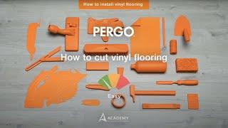 Installing Pergo vinyl flooring - How to cut vinyl flooring?