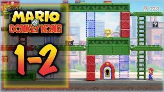 Mario vs Donkey Kong - Level 1-2 - All Presents (Gifts) - Mario Toy Company