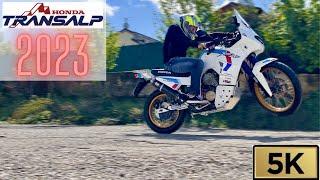 HONDA TRANSALP - 1993 to 2023 - RESTORATION, CUSTOMIZATION & FIRST TEST - GOPRO11 & INSTA360 X3 - 5K