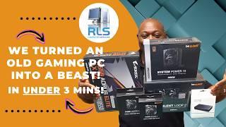 WE TURNED AN OLD GAMING PC INTO A BEAST IN UNDER 3 MINS!