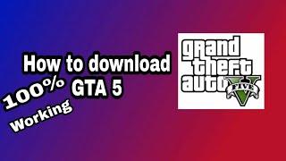 How to download GTA 5  game  / for android /  Malayaliz Tech