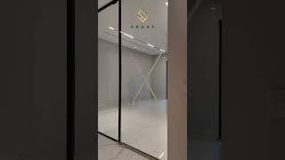 INTERIOR DESIGN | BEST INTERIOR FIT-OUT COMPANY IN DUBAI | GLASS PARTITIONS WITH METAL FRAMES