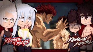 Kengan Ashura & Kengan Omega react to Baki vs Yujiro (AMV) | Baki | Gacha React 