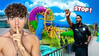 Sneaking Into The Worlds Largest Waterpark!