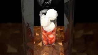 strawberry milkshake ! #shorts