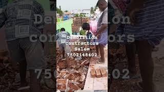 Demolition contractors Wall and Flooring Concrete Demolition Service House Renovation Worker Builder