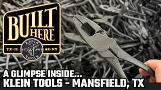Klein Tools Factory Tour in Mansfield, TX - How Tools Are "Built Here" in the USA #KleinBuiltHere