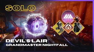 Cerberus+1 & Felwinter Helm - Solo Grandmaster "Devil's Lair" on Prismatic Warlock - Destiny 2