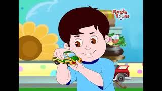 Lakdi ki kathi  लकड क कठ  Popular Hindi Children Songs  Animated Songs by JingleToons 480