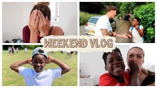 Calling Daddy, Sports Day & A Few Tears | WEEKEND VLOG