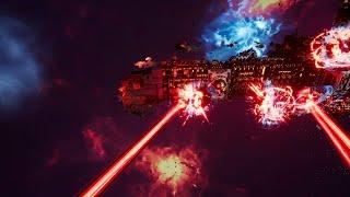 Adeptus Mechanicus vs Chaos - Massive Battle - Battlefleet Gothic Armada 2