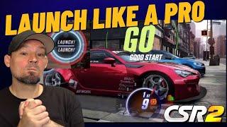 CSR2 Launch techniques and Launch button