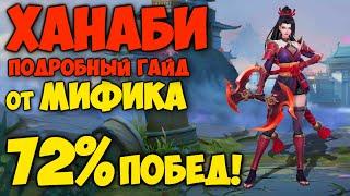 ЛУЧШИЙ ГАЙД НА ХАНАБИ ОТ МИФИКА! Как играть на Ханаби? | Mobile Legends Bang Bang Млбб Ханаби Гайд