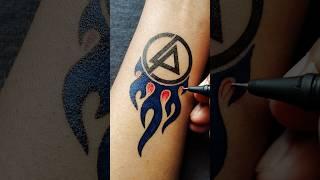 Linkin Park Tattoo Idea Design: Chester Inspired ......#art #tattoo #linkinpark #chesterbennington