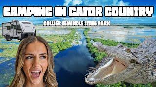 Camping in Collier Seminole State Park Florida