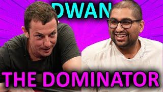 Tom Dwan is DOMINATING while Nik Airball is Needling