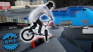 Beach Concrete Skatepark Is Sick! | BMX Streets PIPE