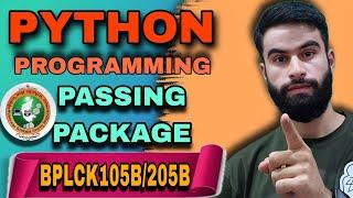 Introduction To Python Programming Vtu Important Questions For Makeup Exam