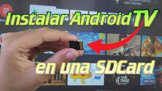 Install AndroidTVx86 on microSD/Pendrive card and any External drive