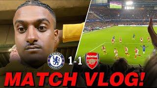 Arsenal Were THERE FOR THE TAKING! | CHELSEA 1-1 ARSENAL MATCH-DAY VLOG